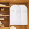 Garment Bag Business Card Holder Clear Window Dustproof Hanging Clothes Bag Non-Woven Closet Storage Coats Jackets Shirts Suit Garment
