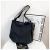 Autumn nylon lazy wind tote bag polyester durable Korean large-capacity shopping bag shoulder bag