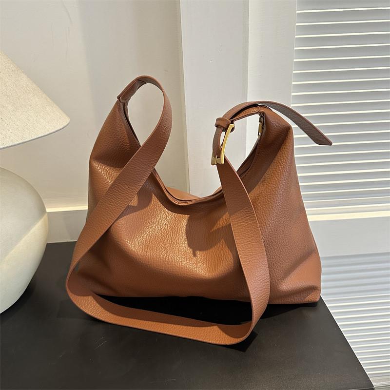 Chic Minimalist Large Pu Shoulder Bag For Women Perfect For Daily Commuting