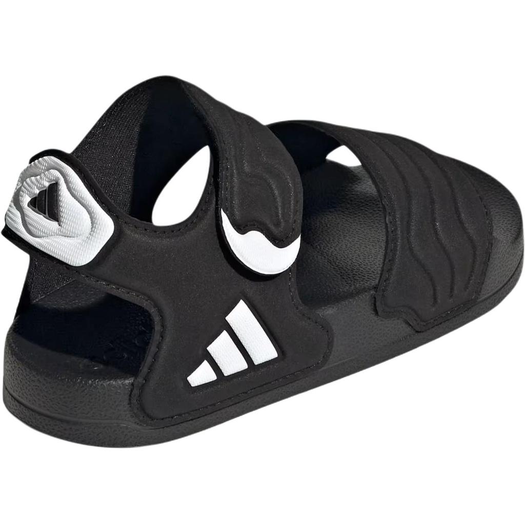 Adidas ADILETTE SANDAL 3.0 Support Low top Sandal Black White Kids' HQ0114
