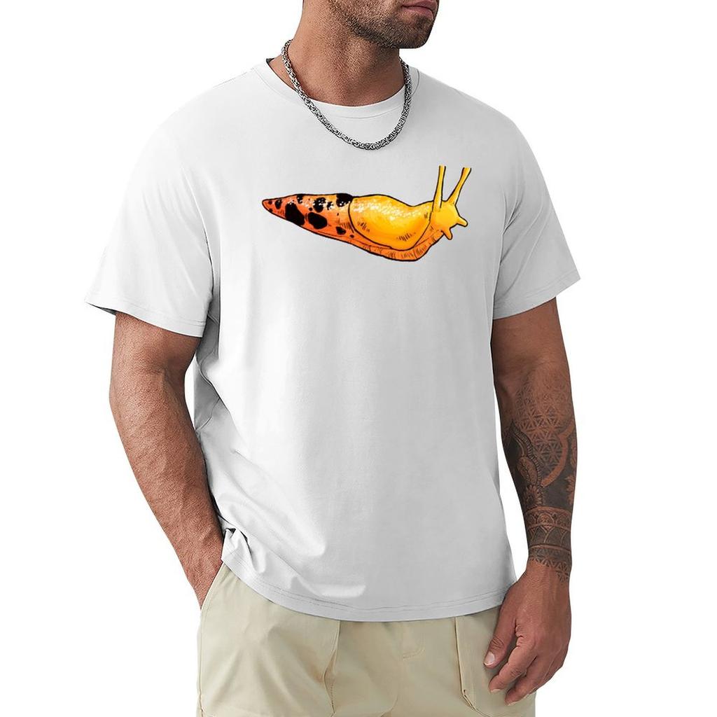 Banana Slug Tshirt Antiwrinkle Short Sleeve Tshirt