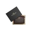 Boxed 16 Monogram Embossed Leather Clutch Women Clutch Dark-Brown 80233-IML72