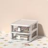 Cute Rabbit Desktop Organizer Drawer Style Student Stationery Jewelry Cosmetic Multi-function Storage Rack