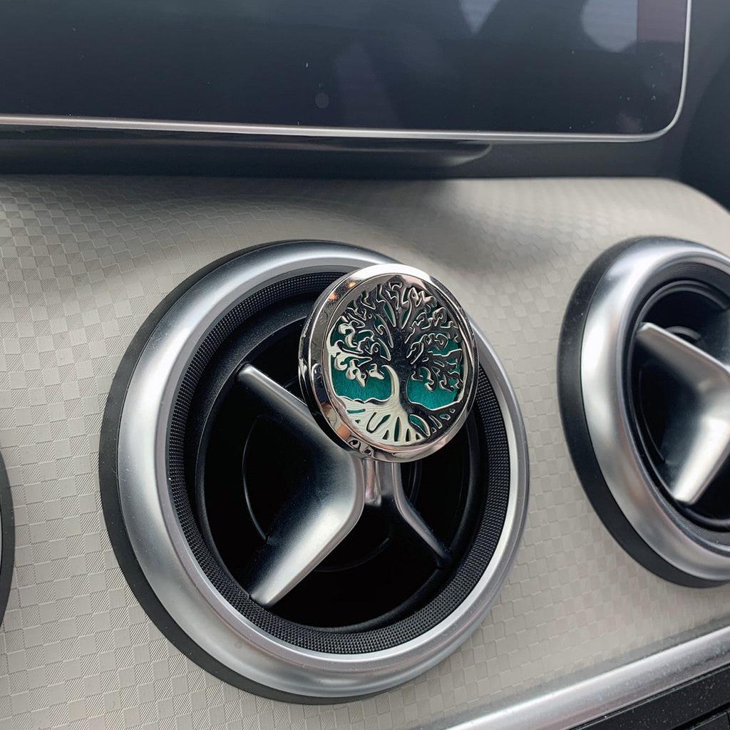 Car Vent Clip Diffuser Lotus Buddha, 10 Pads