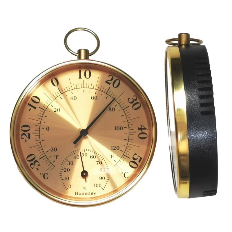 10cm Thermometer Hygrometer Accurate Temperature and Humidity Monitor Gauge