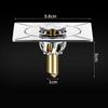 Shower Floor Drain Square Filter Toilet Floor Drain Poppet Seal Cover Sewer Pipe Odour Control Universal Push-Pedal