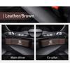 2Pcs Car Seat Organizer Seat Crevice Storage Box Multifunction Goods For SEAT Arona Leon MK1 MK2 MK3 Leon Ibiza 6l 6j Altea Alhambra