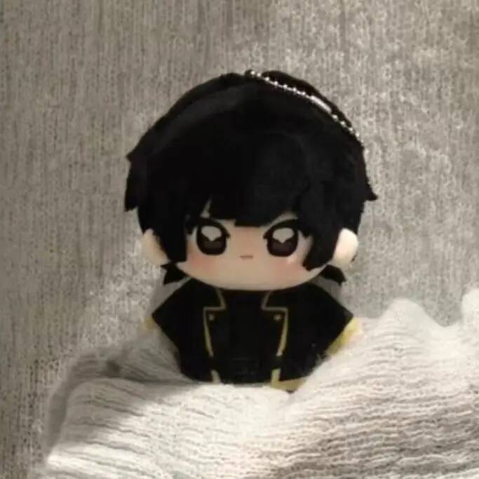 10cm Anime Code Geass Lelouch Lamperouge C.C. Cosplay Plüschpuppe Niedlicher Cartoon Plüsch Anhänger Schlüsselanhänger Stofftier Geburtstagsgeschenk gray