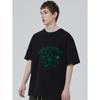 Superstar Graphic T Shirt Black Star Print And Text Casual Wear For Men And Women