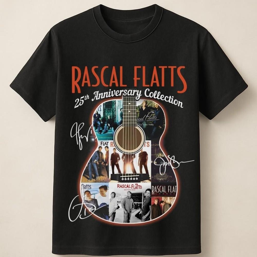 Rascal Flatts 25th Anniversary Music Unisex T-Shirt Unisex T-Shirt S