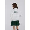 Goxo Golf Rubber Woven Half Zip White