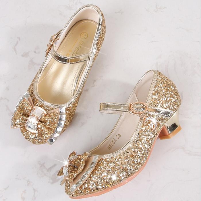 Girl Sequin Shoes Dance Shoes Princess Shoes