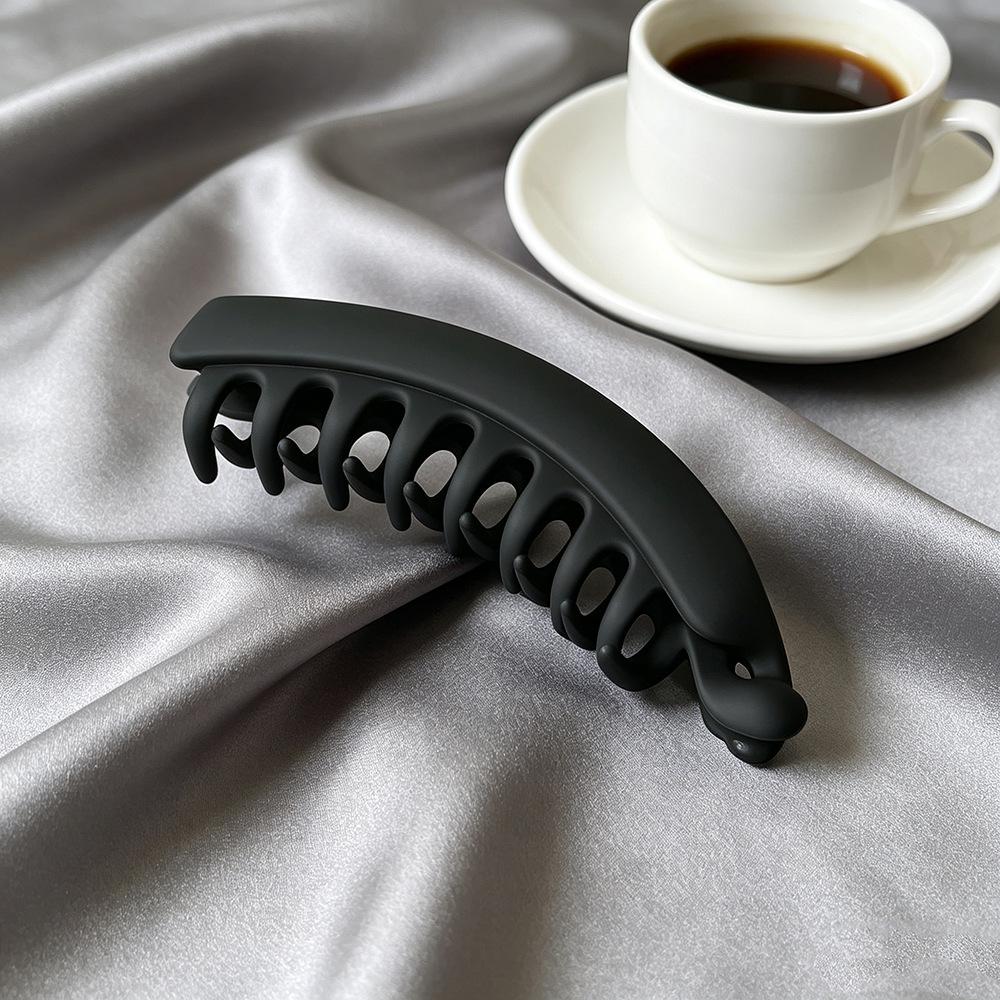 Cross-Border Large Banana Hair Clip for Women - High Ponytail and Back of Head Claw Hair Accessories