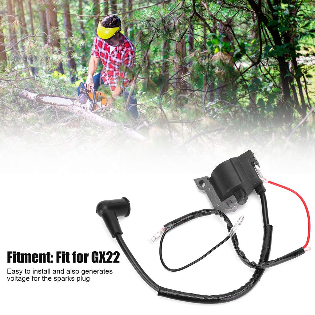 Greeflu Romantic Gift Engine Ignition Coil, High Performance Ignition Module Coil, Good Size for Workmanship GX22 Strong and Stable Durability