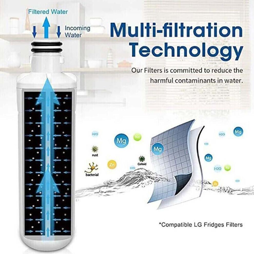 3 PAK VOOR LG-LT1000P ADQ747935 Koelkast Waterfilter Vervangingskit