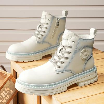 Martin Boots Autumn and Winter New High-grade Boots Thick-soled Non-slip and Wear-resistant Couple Leather Casual Boots