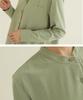 Ppaeppae Pocket Point Mandarin Collar Neck Natural Blouse