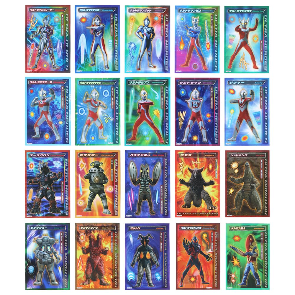 Sun-Star Stationery Ultra Heroes Ultraman Goods Magnet Die Cut Heroes Collection [Box of 20] 6310222A