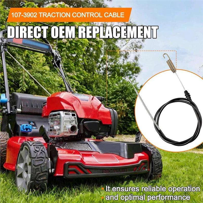AT19-Traction Control Cable Replacement Part Number 107-3902 Fits For Toro, Lawn Boy& Insight Lawn Mowers, Also For 1073902