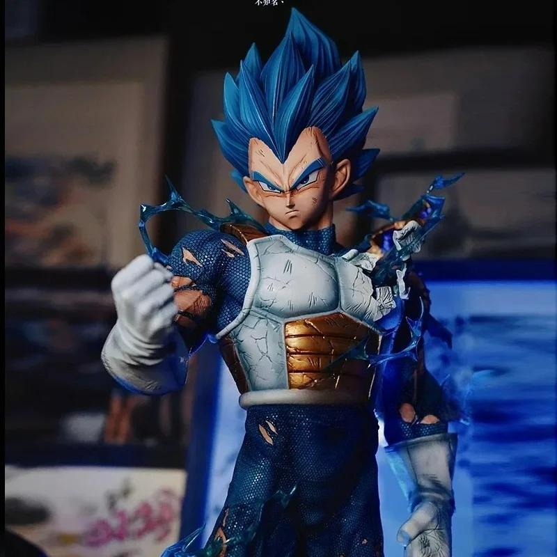26.5cm Dragon Ball Vegeta Anime Figure Vegeta Figurine Pvc Action Figures Gk Statue Collection Model Toys Gifts