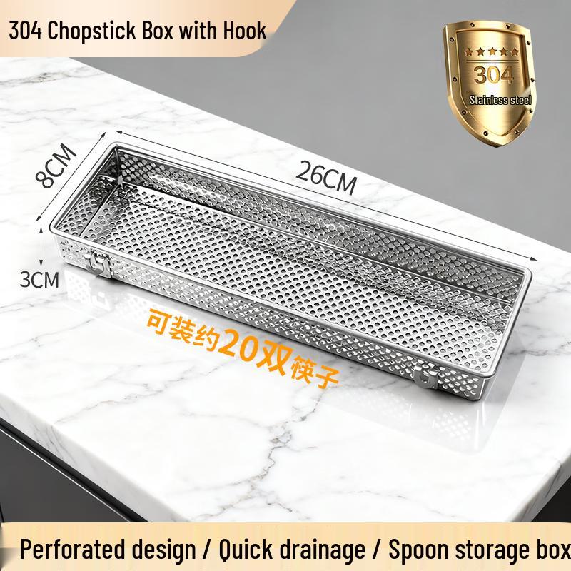 304 Stainless Steel Sterilizable Chopstick Holder