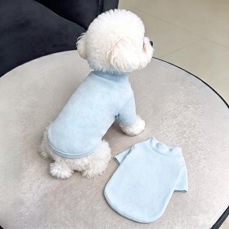 Dog clothes autumn and winter than bear teddy puppet small dog cat pet anti-hair German velvet two feet bottoming pajamas