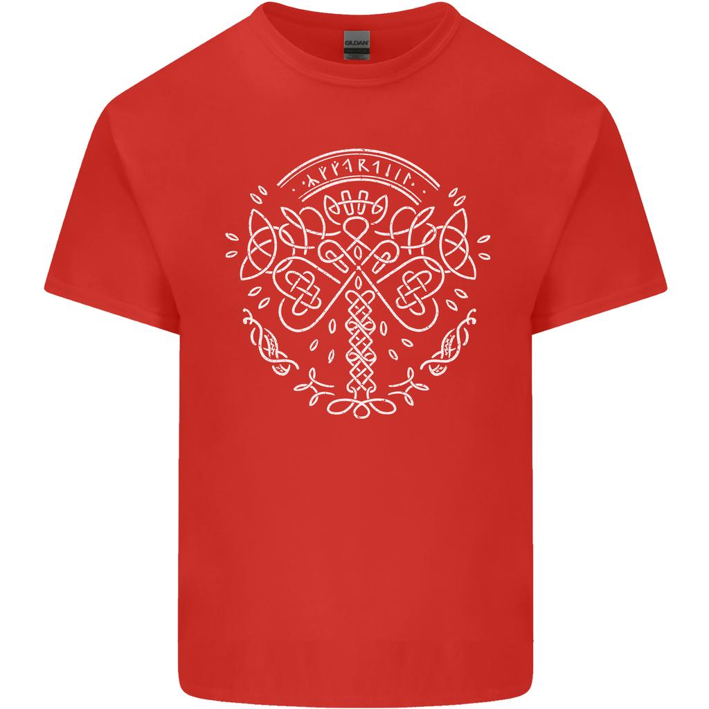 Viking Yggdrasil Tree Norse Mythology Thor Unisexs Light Cotton TShirt