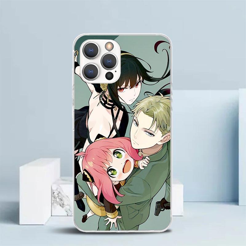 Anime S-Spy Family Anya Phone Case For IPhone 16 17 Air 16E 15 14 Plus 13 Mini 12 11 Pro Max 7 8 + SE 2020 Soft TPU Back Cover 1