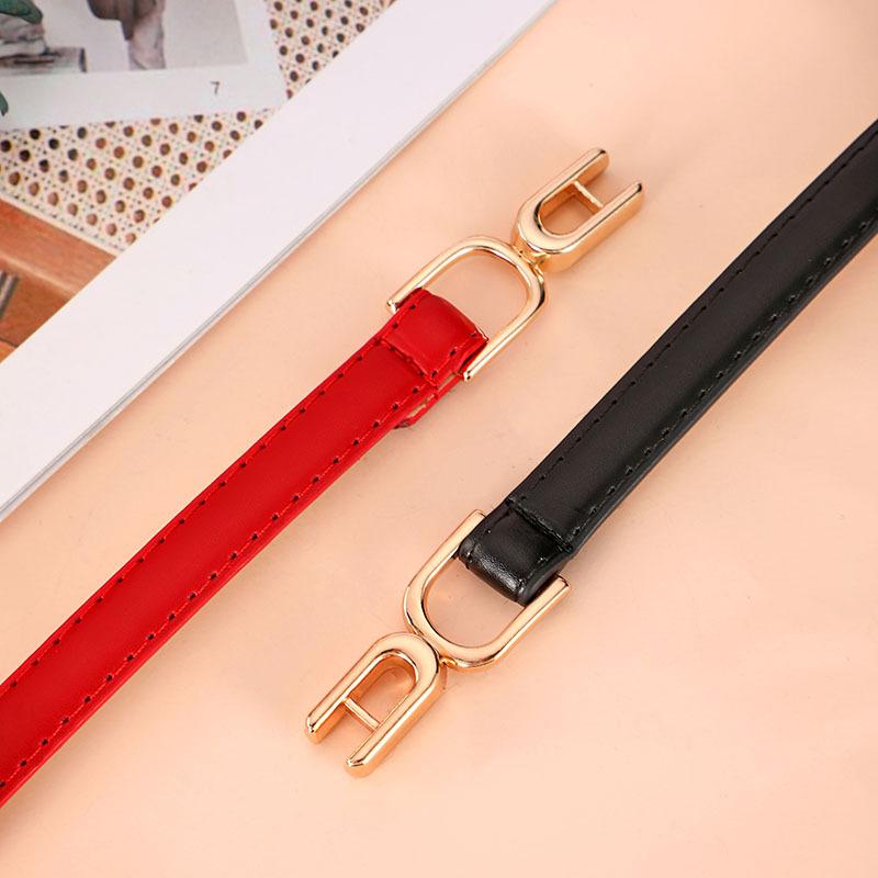 Ladies Thin Waist Chain High Quality Fabric Trend Retractable Belt Girls Belt