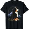 Cute Bernese Mountain Dog On Bernese Mountain Dog Lover T-Shirt for Men Women Kids