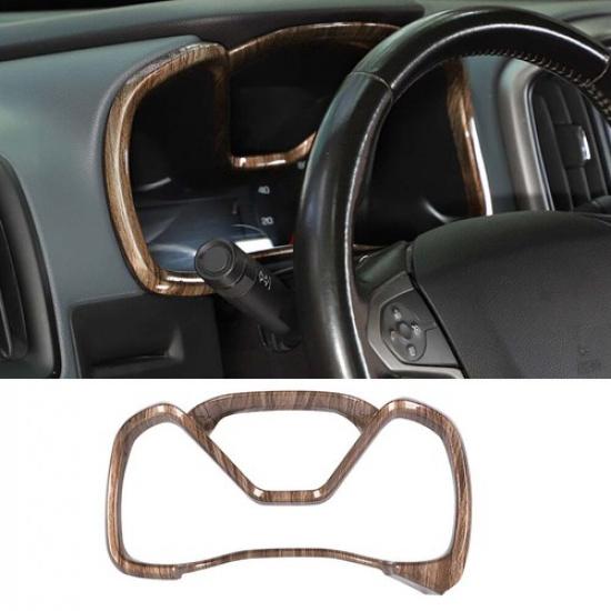 

Wood Grain Dashboard trument Box Cover Trim for Chevy Colorado/GMC Canyon 14+