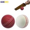 6.3CM Bounce Langlebiges Spielen Training Übung Attraktive Traditionelle Nähte Spieler jeden Alters Kricketball Lustig Weich PU