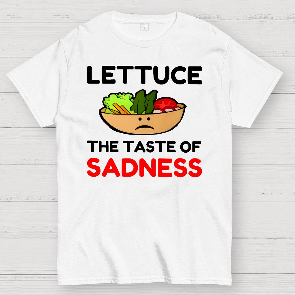 Lettuce The Taste Of Sadness Cotton Summer Casual Cool Loose T-Shirt