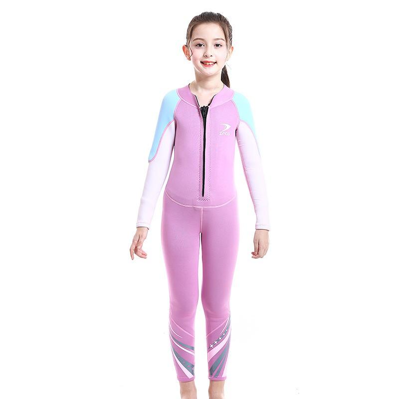 2.5mm Kids Wetsuit Girls Long