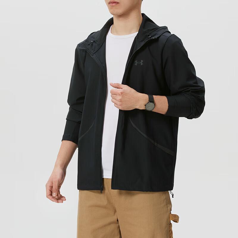 Under Armour Men s Breathable Quick-Dry Running Jacket S