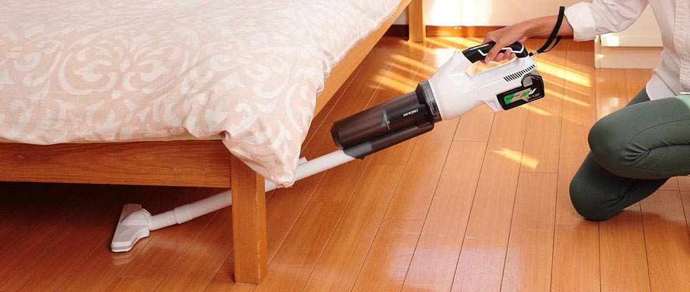 HiKOKI 18V Cordless Vacuum Cyclone Handy Stick Vacuum Maximum Suction Power of Lightweight and Charger Sold Cleaner, Single-Stage Type, Cleaner, 25W,