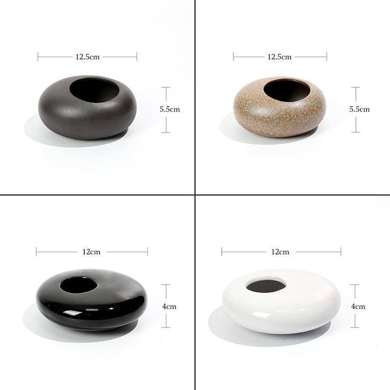 Keramikvase Japanischer Stil Ikebana Kenzan Zen Teezeremonie Teetisch Blumengesteckvase Florale Kunst Fixierwerkzeug