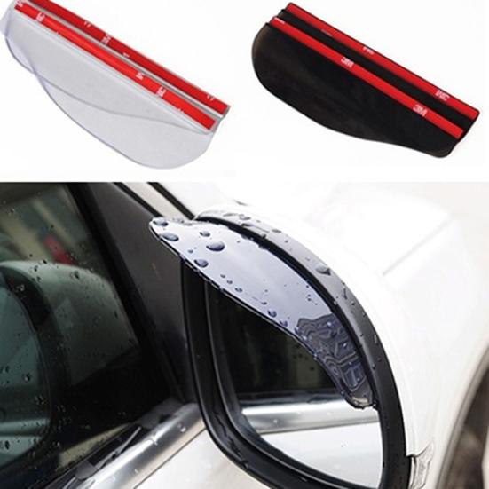 2Pcs Universal Rain Car Rearview Covers Flexible Guard Mirror Rain Shades