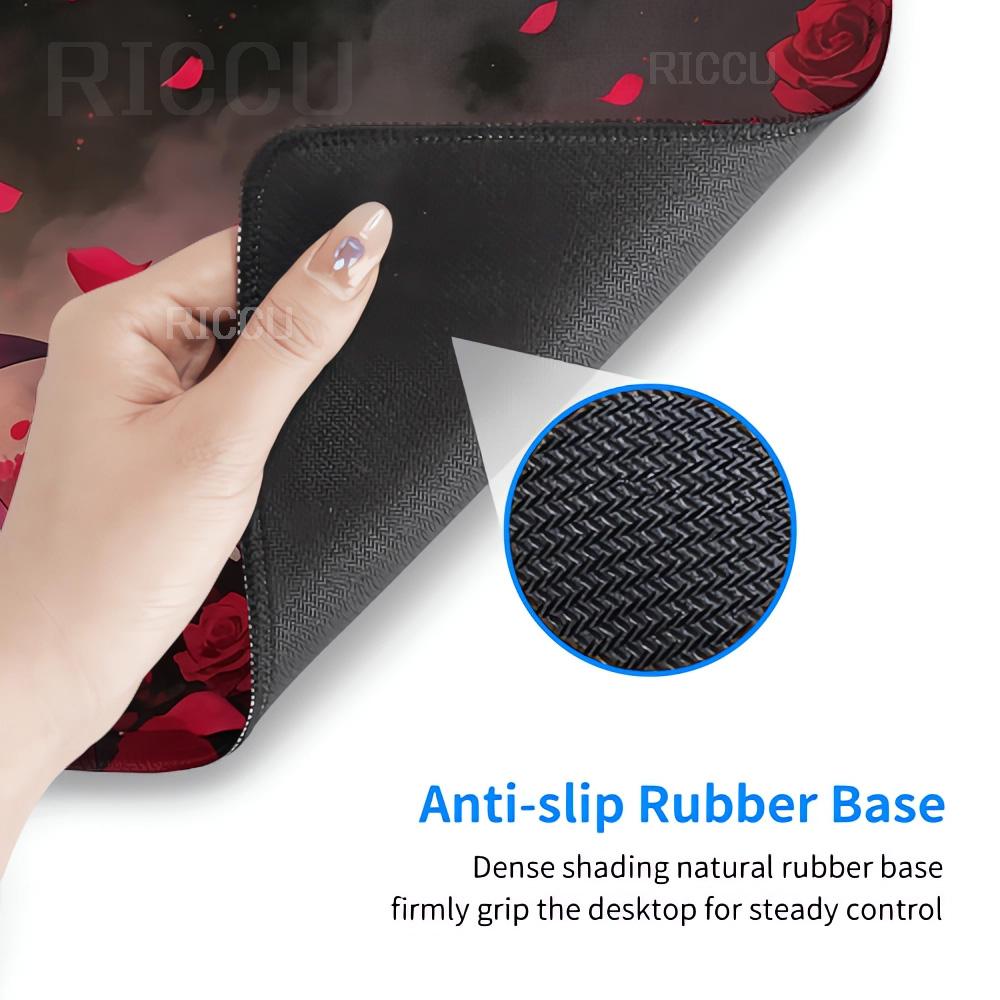 PC Black Butler Mouse Pad Game Player Computer Accessories Table Pad Laptop Keyboard Pad Large Non-Slip Carpet Anime Mousepad