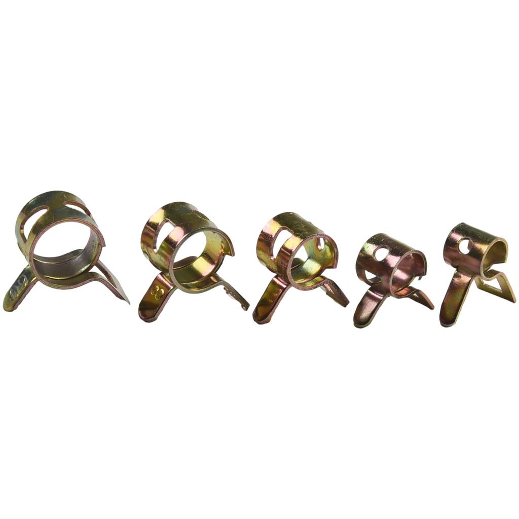 Tube Clamps Efficient Solution for Connecting For Fuel Water Line Hose Pipe Air Tube Spring Clip Clamps 5/6/7/8/9mm
