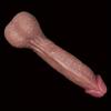 Extra Large Long Silicone Dildo, Soft Skin Feel Realistic Penis Toy for G-Spot Stimulation, Flexible Couples Toy for Hands-Free Use