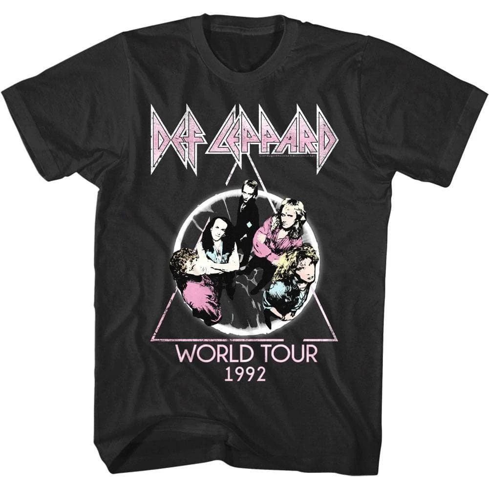 Def Leppard Adrenalize World Tour 92 Men s T Shirt S