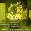 Unique Series Acrylic Night Light With Remote Control Touch Activation Features