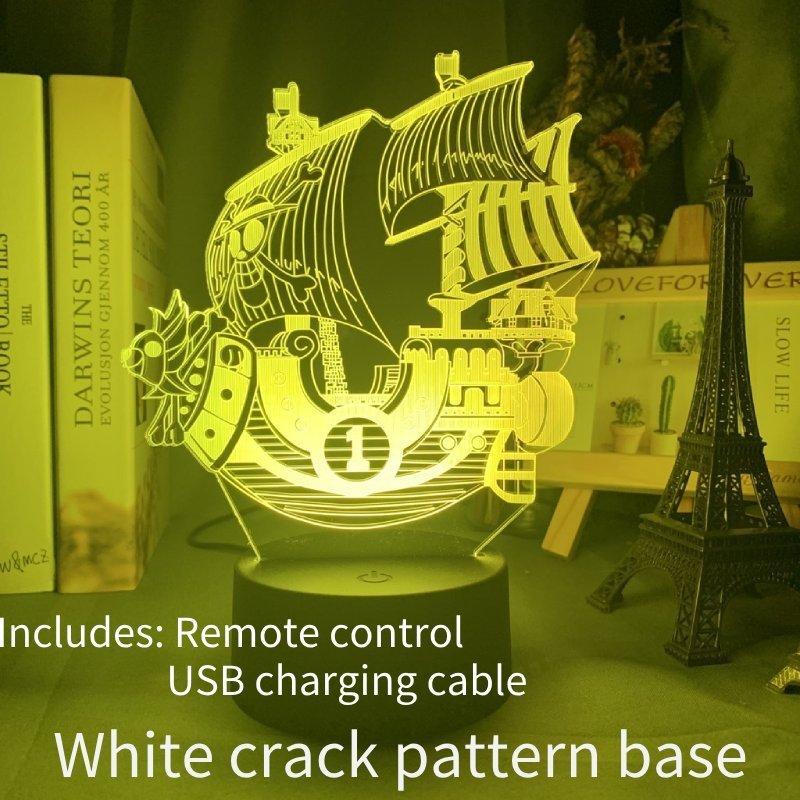 Unique Series Acrylic Night Light With Remote Control Touch Activation Features