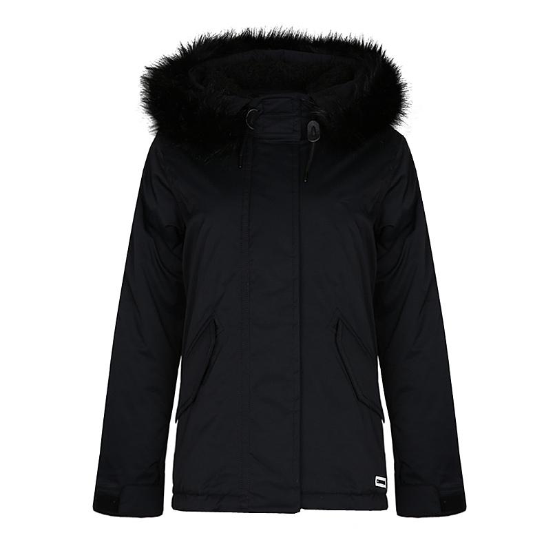 Converse Outerwear Puffer Jacket Women s Black 10005422-A02 M