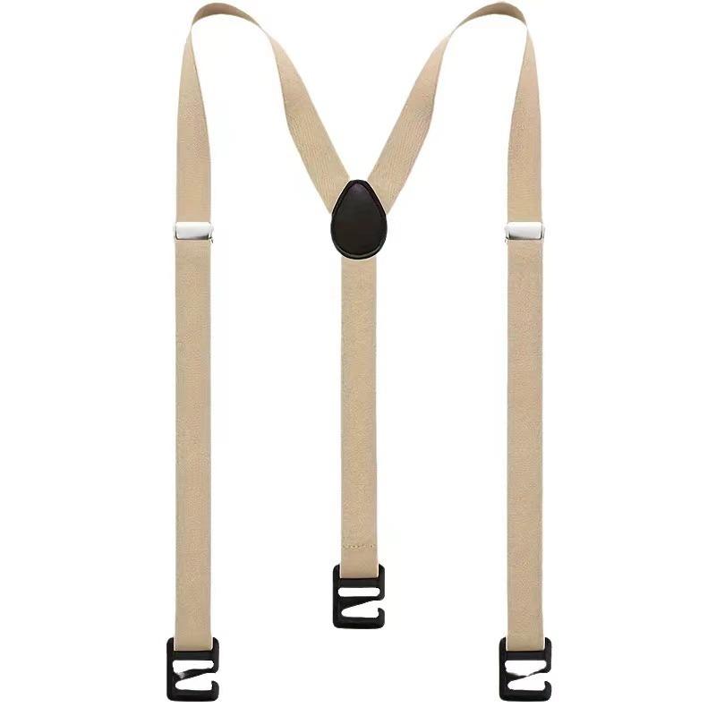 2.5cm Width Suspenders Men New Creative 3 Hooks Suspenders Man Pants Casual Mens Trouser Suspenders Fashion Adjustable Brace