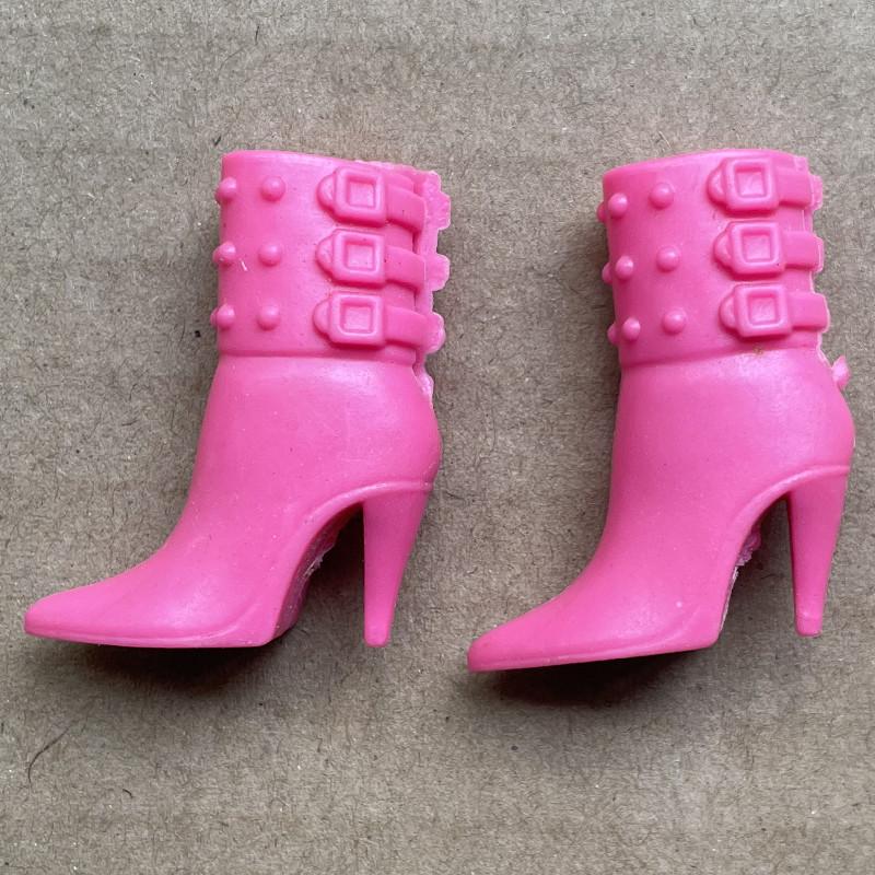 Doll Shoes High Heels Slope Heel Martin Boots Slipper Fashion Shoes for 1/6 FR/PP Doll DIY Doll Parts