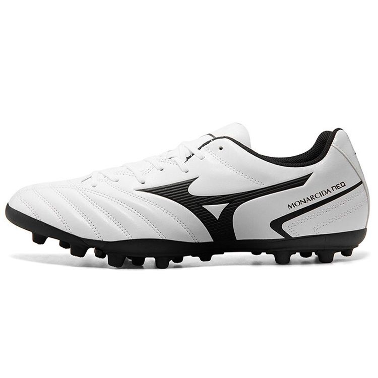 

Mizuno Monarcida Neo II Select Круглый носок Шнуровка AG (Резиновые короткие шипы) Нескользящие Прочные Футбольные Бутсы Мужские Футбольные Бутсы Белые Черные P1GA210609 41
