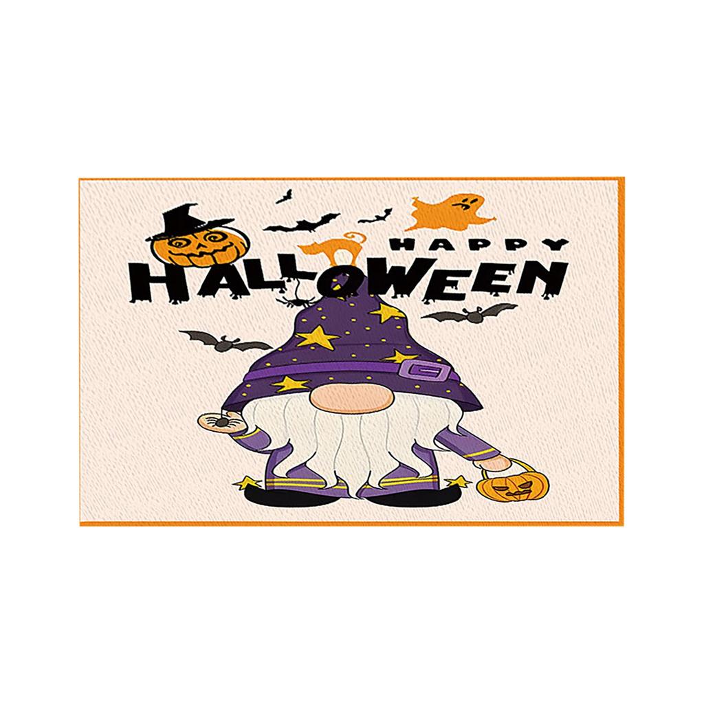 Duch, Kot, Halloween Meal Mat Zestaw 4, Sezonowy, Jesienny Mat Stołowy