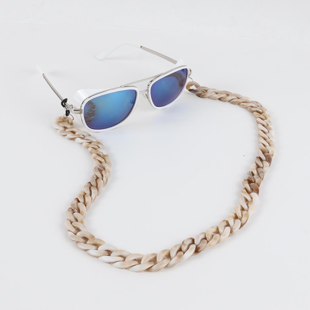 Acrylic Glasses Chains For Women Holder Cord Reading Sunglasses Chain Men Lanyard Eyeglasses Hanging Neck Chain Strap Rope Trend